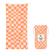 Dock & Bay Quick Dry Towel - Groovy Check - Outlet