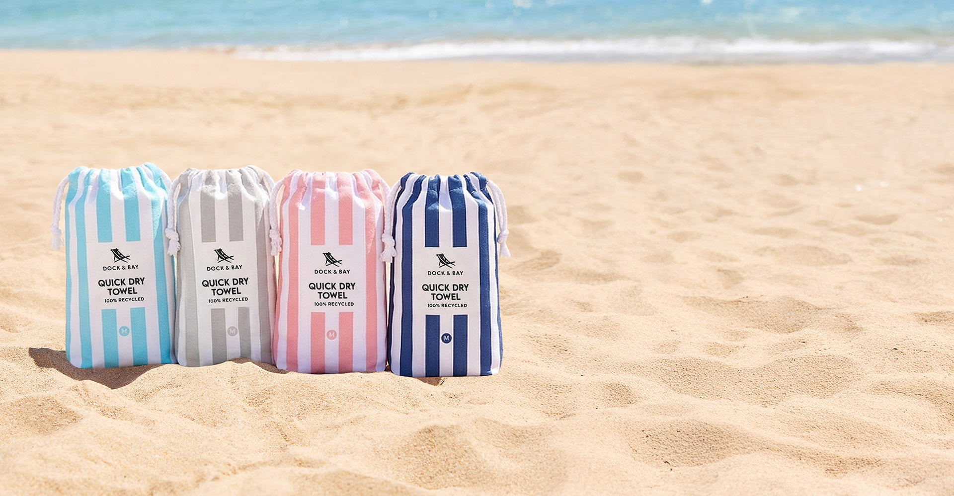 Dock & Bay Kids Beach Towel - Set D (Set of 4)