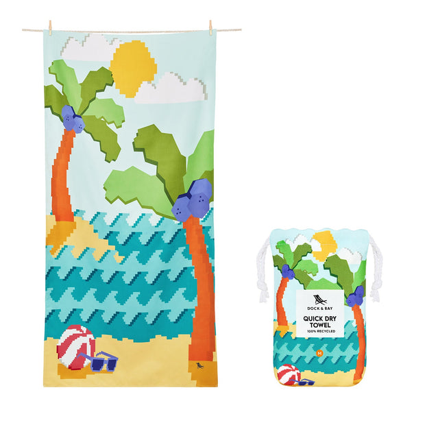 Dock & Bay Kids Beach Towels - Build-A-Beach - GRS Certified