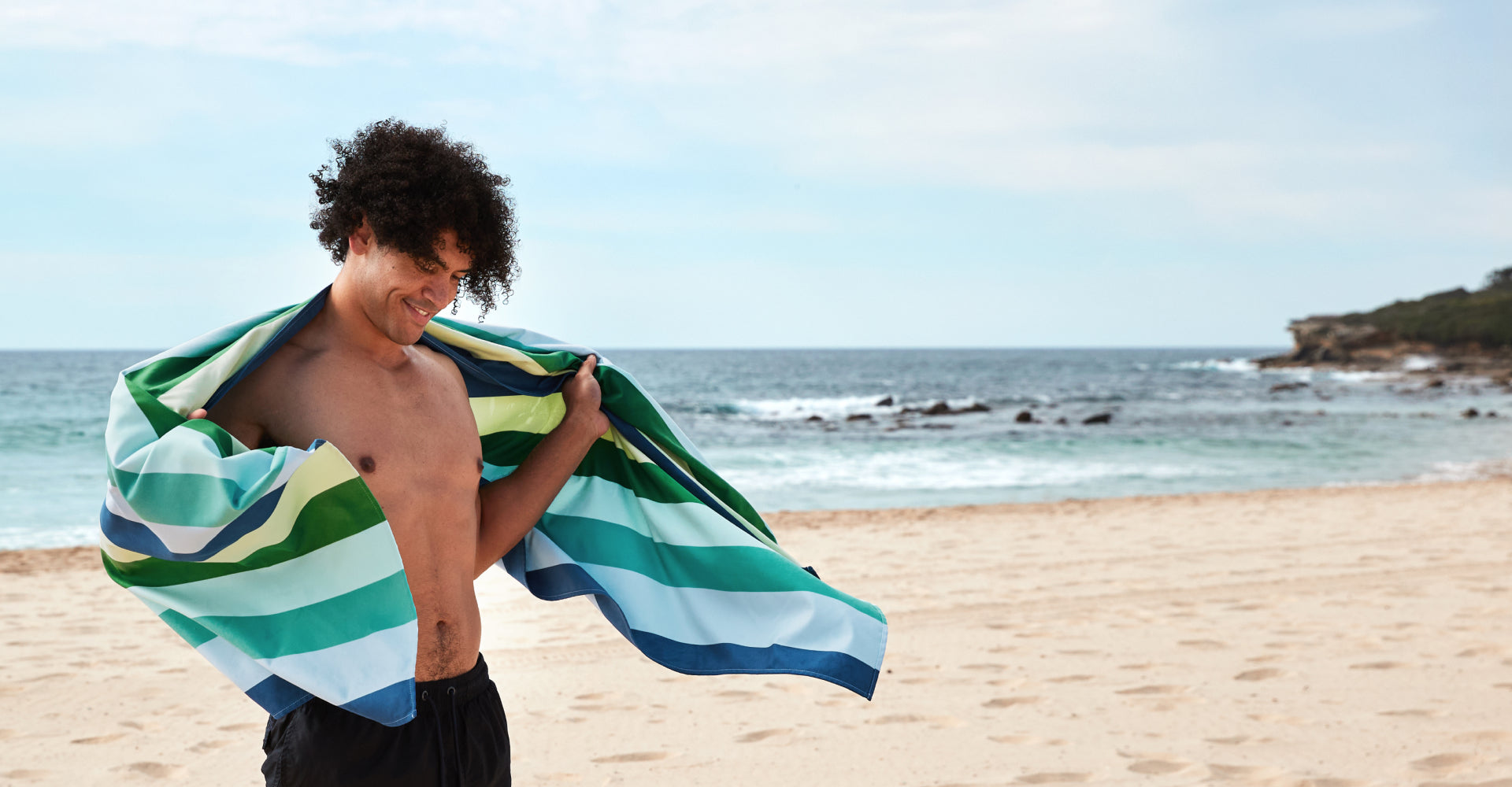 Dock & Bay Quick Dry Towel - Cool Lagoon