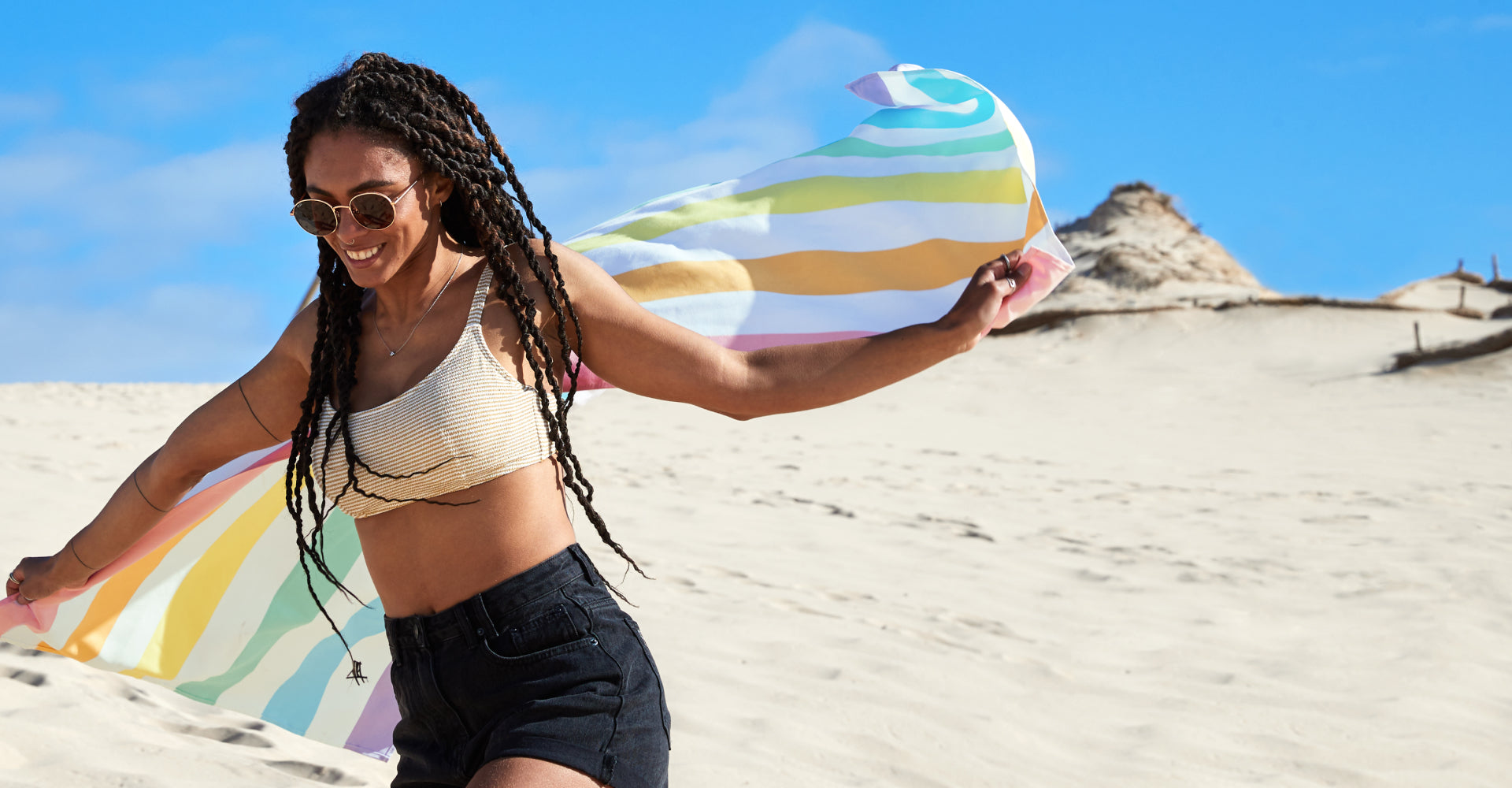 Dock & Bay Quick Dry Towel - Unicorn Waves