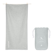 Dock & Bay Quick Dry Towels - Mountain Grey - Customized Embroidery Personalized for You