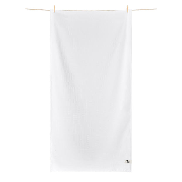 Dock & Bay Quick Dry Bath Towel - Crystal White - Customized Embroidery Personalized for You - Outlet