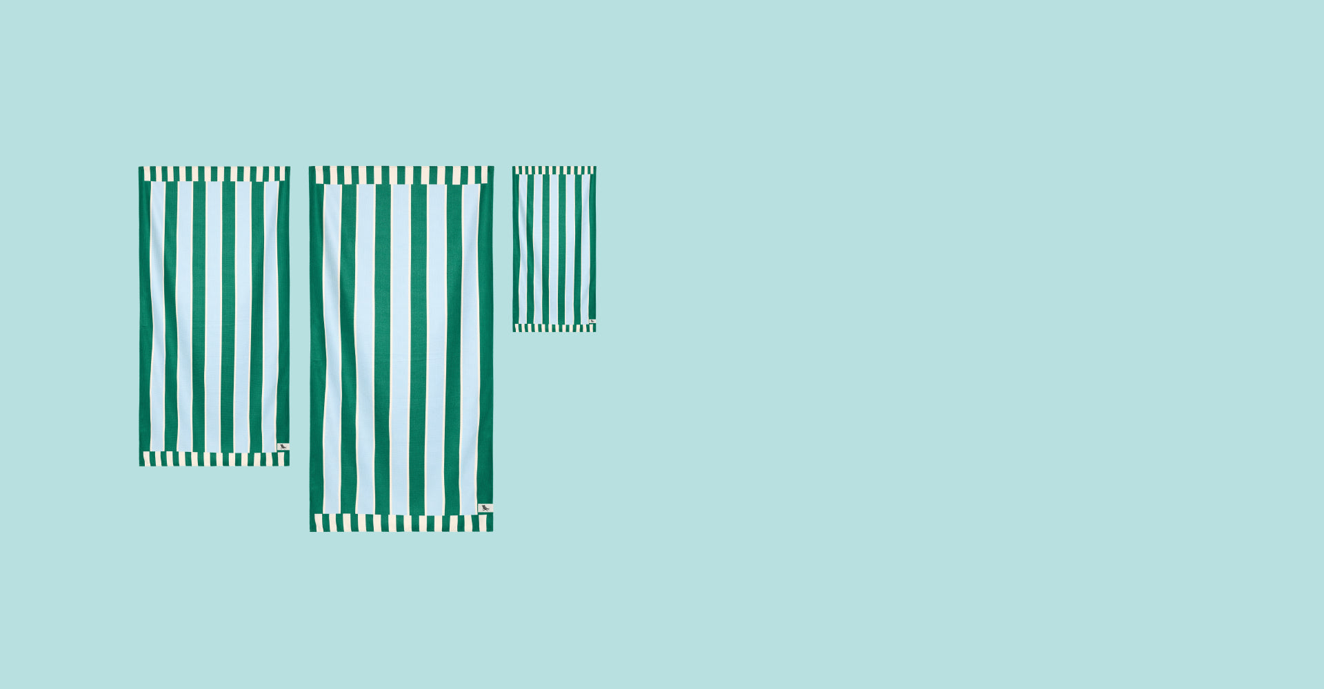 Dock & Bay Quick Dry Bath Towel - Peppermint Punch (Set of 3)