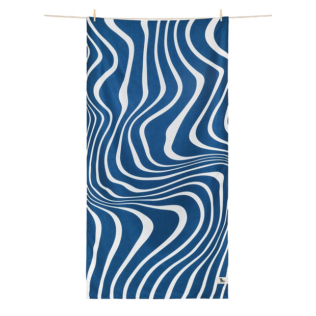 Dock & Bay Quick Dry Bath Towel - Tide Break Navy - Outlet