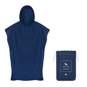 Dock & Bay Adult Poncho - Classic - Yosemite Navy - Customized Embroidery Personalized for You